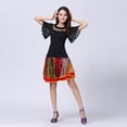 thumbnail image 2 of Blusa de Muestra Forma Perfecta Cómodo , Negro, XXL Baoblaze Tops de baile latino, 2 of 8