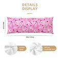 thumbnail image 3 of Balery Breast Cancer Awareness2 Funda Protectora para Almohada Corporal de Algodón Hipoalergénico con Cierre(55 x 21 pulgadas), Almohadas No Incluidas, 3 of 7