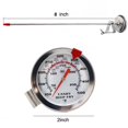 thumbnail image 2 of Candy Thermometer Deep Frying Thermometer with Clip (2 Pack and 8 Inch Probe - Best Oil Thermometer deep Fry for Cooking Tall pots,Candle,Candy Making,Deep Frying, 2 of 4