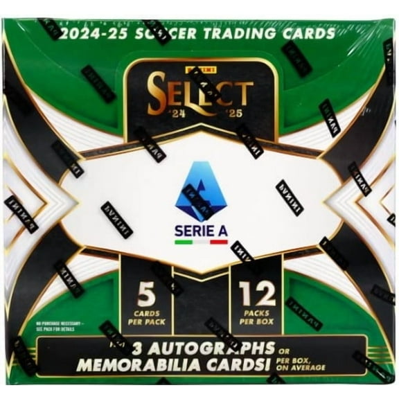 2024/25 Panini Select Serie A Soccer Hobby Box