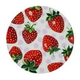 thumbnail image 2 of Acheng Strawberry Party Tablecloth Strawberry Theme Birthday Party Decorations Table Cover for Summer Fruit Birthday Party Decor Supplies 36x36in, 2 of 7