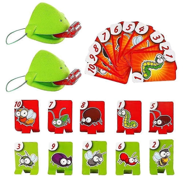 Frog Spit Tongue Board Game, Frog Tongue Mask Game, Interactive Children's Toy For Parents Children