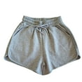 thumbnail image 3 of Shorts Women's Sports Shorts Summer Soft Breathable And Sweat Absorbent Odor And Leg Lengthening Effect With Pockets Thin Chaffing Shorts for Women Women Shorts Casual plus Size Elastic Waist Shorts, 3 of 4