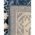 thumbnail image 7 of Unique Loom Utopia Collection Area Rug - Larissa (2' x 6' 1" Runner Dark Blue/Gold), 7 of 7