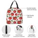 thumbnail image 4 of Easygdp Hand Drawn Tomatoes Bolsa Térmica Premium - Tela Oxford Impermeable, Gran Capacidad, Bolsillo Frontal, Unisex para Trabajo, Escuela, Actividades al Aire Libre y Picnics, 4 of 8