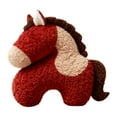 thumbnail image 4 of Caballo de peluche, adorno para año Nuevo Chino 2026, decoración para coche, muñeco de peluche adorable para adultos y adolescentes, regalo de, 4 of 9