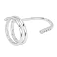 thumbnail image 2 of Fingernail Ring, Rhinestone Fashionable Manicure 2.3 X 1.5cm Fingernail Opening Ring Decorative  For Ladies Gold,, 2 of 8