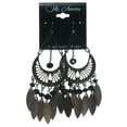 thumbnail image 2 of French Hook Dream Catcher Dangle-Earrings Bronze-Tone, 2 of 2