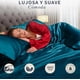 thumbnail image 2 of Juego De Sábanas Matrimonial De Satín Lujosas Modelo Azul Eléctrico, 2 of 4
