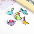 thumbnail image 4 of Conjunto de Alfileres de Dinosaurio Zulema Pasadores de Dibujos Animados Colorido, 4 of 7