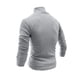 thumbnail image 4 of Blusa y camisas de cuello alto y manga larga para hombre, de color liso, muy elásticas, de punto con cuello alto y capucha, top de manga larga, top/camisa de cuello alto y manga larga, blusa para homb, 4 of 4