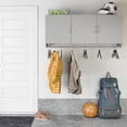 thumbnail image 3 of Systembuild Evolution Lory 3 Door Wall Cabinet with Hanging Rod, Dove Gray, 3 of 18