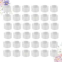 IBASETOY Balloons Arch Support Clips for Wedding Decoration Made of Plastic White 3 4cm