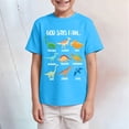 thumbnail image 2 of PEASKJP Baby Boys Shirts Boys Summer Casual Tops Crewneck Short Sleeve Soft Striped Basic T Shirts,Size 2-3 Years, 2 of 4