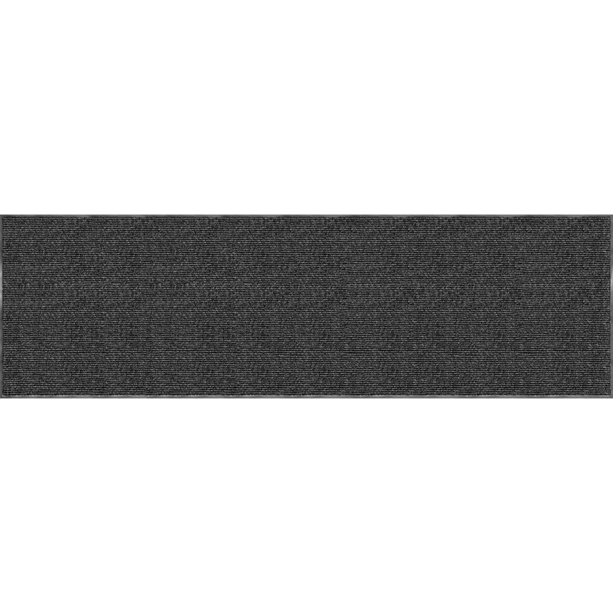 Office Depot Tough Rib Floor Mat, 3ft. x 10ft., Charcoal, TRCL310