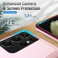 thumbnail image 5 of Slim Hybrid 2-In-1 Hard PC Soft TPU Shockproof Cover Protective Case for Samsung Galaxy S21 FE, 5 of 7
