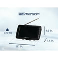 thumbnail image 3 of Emerson ET-7000 Portable 7” TV & Digital Multimedia Player with Built in Rechargeable Lithium Battery & DC Car Cord, 3 of 12