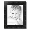 thumbnail image 2 of ArtToFrames 13" x 17" Majestic Black Picture Frame, 13x17 inch Black Wood Poster Frame (WOM-5120),  Pack, 2 of 7