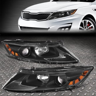 Munirater Pair Of Front Fog Lights With Bulbs For Lexus ES350 2007-2009 - Chrome Housing, Clear Lens