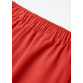 thumbnail image 6 of Cavosen Straight Leg Pants with Pockets for Women Trousers Solid Lightweight Elastic Waist Bottom Casual Pants Orange 2XL, 6 of 6