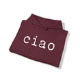 thumbnail image 4 of Ciao Italy Italian Trip Vacation Moving Hoodie, Gifts, Hooded Sweatshirt, 4 of 4