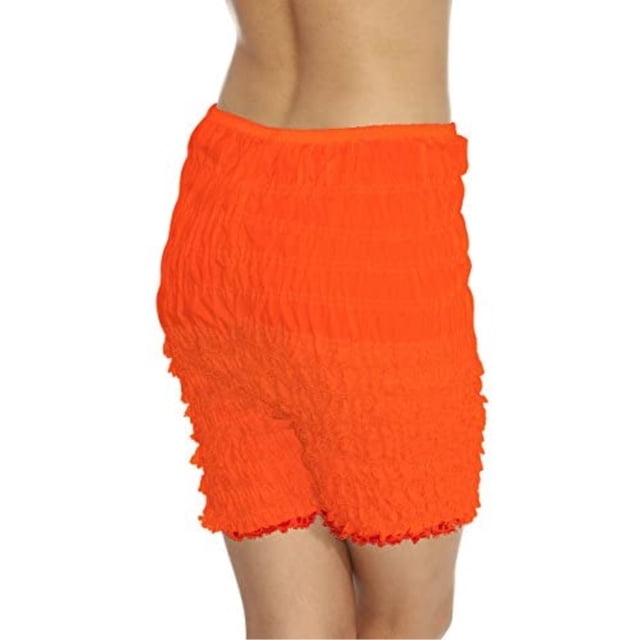 Malco Modes Bragas con volantes para mujer Bloomers Dance Bloomers para Sissy Victorian Orange, X-Small Malco Modes N21-OR-XS