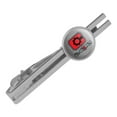 thumbnail image 1 of Justice League Cyborg Logo Round Tie Bar Clip Clasp Tack Silver Color Plated, 1 of 6
