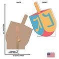 thumbnail image 2 of Advanced Graphics 2823 48 x 37 in. Dreidel Cardboard Cutout, 2 of 3