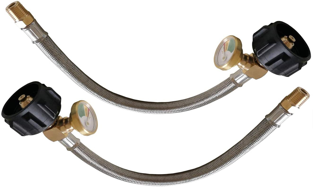 New Western Gas Stainless Steel Pigtail with Brass Ends PF-92-24 Free Shipping 