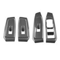 thumbnail image 1 of For Ford Ranger For Everest 2023 Car Window Glass Lift Button Switch Cover Trim Door Armrest Panel Carbon Fiber Parts, 1 of 6
