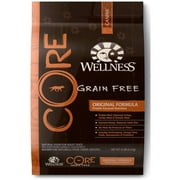 Wellness Core Natural Grain Free Dry Dog Food, Original Turkey and Chicken Recipe, 12 lb