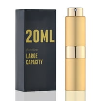 20ML Atomizer Perfume Spray Bottle for Travel Empty Cologne Dispenser, Portable Sprayer (Gold, 1PCS)