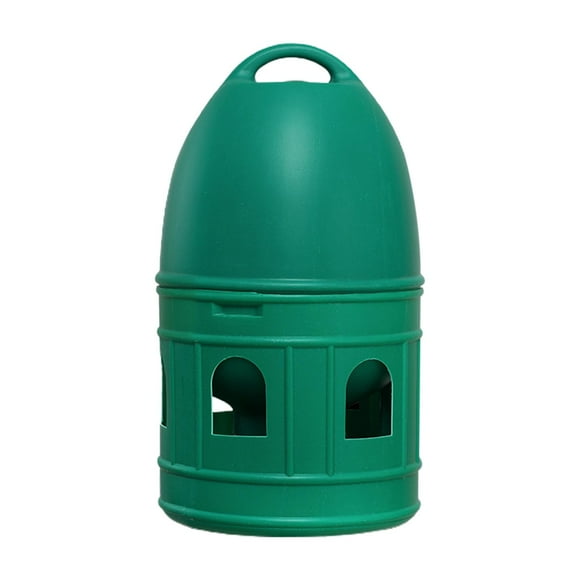 Bird Water Dispenser Pigeon Chicken Parakeet Parrot Pigeon Water Dispenser Feeder Water Pot Container , Green 5L