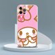 thumbnail image 1 of Funda transparente Kuromi My Melody para Apple iPhone 14 11 13 Pro 12 7 8 Plus SE 2022 XR X XS Max 6 6S, funda de silicona para teléfono xuanjing  unisex, 1 of 2