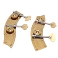 thumbnail image 4 of 2Pcs Bass Tuners Double Metal Gear Tuning Key Pegs Dual Tuning Pegs Machine Heads For Bass Players Gold, 4 of 8