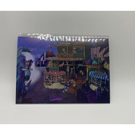 Disney The World Famous Jungle Cruise Skippers Dj Clulow Postcard Gallery New