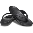 thumbnail image 3 of Crocs Sandales de Plage Classiques Unisexes pour Hommes et Femmes, Noir, 17 US, 3 of 3