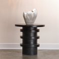 thumbnail image 2 of Revolve Wood Side Table in Charcoal, 2 of 6
