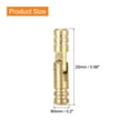 thumbnail image 2 of Uxcell 12pack Invisible Brass Barrel Hinge, 25x5mm Concealed Hinges, Folding Support Cylindrical Hidden Barrel Hinge, 2 of 7