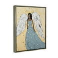 thumbnail image 3 of Stupell Industries Beautiful Angelic Woman Painting Painting Luster Gray Floating Framed Canvas Print Wall Art, Design by Jade Reynolds, 3 of 6
