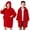 Red, variant on Hooded Towel Robe for Girls 7-12, Kids Swim Cover Up Hoodie, Zip Up Changing Poncho, Quick Dry Absorbent Fleece Swimsuit Coverup for Pool Beach Surf Bath, Pink