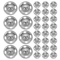 thumbnail image 1 of Shisuyan Metal Clips And Fasteners Silver 100Pcs 0.6x0.6x0.2In, 1 of 9