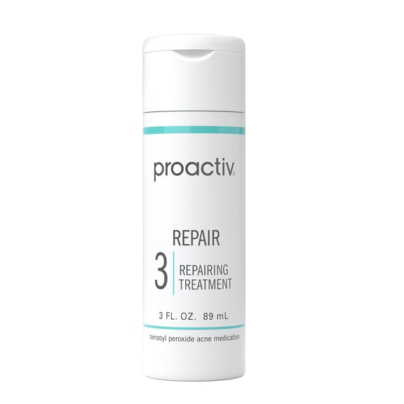 Proactiv Repair Acne Treatment with 2.5% Benzoyl Peroxide, Spot & All-Over Acne Solution, 3 Fl Oz