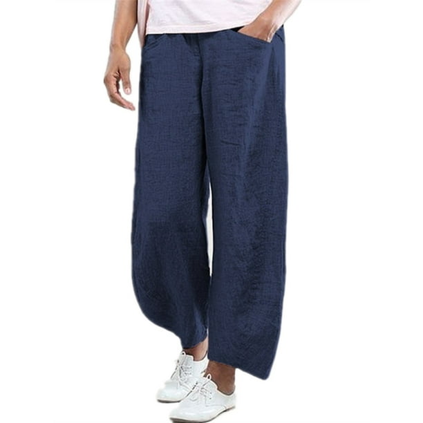 wide leg casual pants