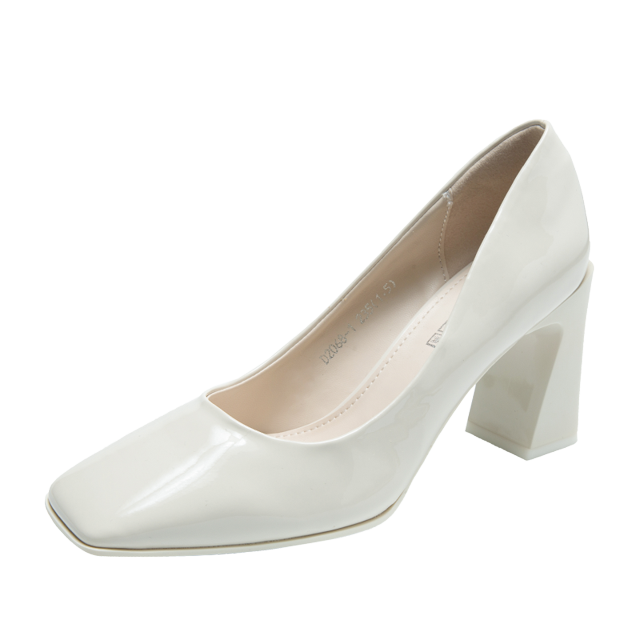 2022, tacones altos para mujer, zapatos de tacón cuadrado Retro Mary Jane, zapatos individuales de estilo universitario, zapatos de punta cuadrada, tacones altos para estudiantes de 34 a 39 yardas 37 Gao Jinjia LED