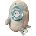 thumbnail image 2 of Squishmallows Kellytoy Sea Life Squad 8" Laslow the Beluga Plush Doll Toy, 2 of 2