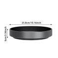 thumbnail image 3 of PEACNNG 3pcs Acacia Wood Lazy Susan Turntable Organizer Round Wooden Kitchen Countertop Rotating Spice Rack With Steel Sides 9/7/6 Inch Storage for Dining Table Cabinet Cupboard Pantry Re, 3 of 7