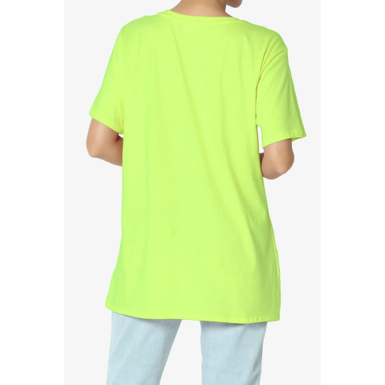 lime oversized t shirt