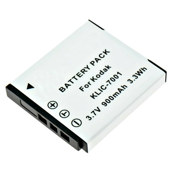 Batteries N Accessories BNA-WB-KLIC7001 Digital Camera Battery - li-ion, 3.7V, 900 mAh, Ultra High Capacity Battery - Replacement for Kodak KLIC-7001 Battery