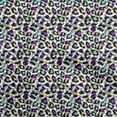 thumbnail image 1 of oneOone Polyester Spandex Purple Fabric Animal Skin Craft Projects Decor Fabric Printed By The Yard 56 Inch Wide-7Q, 1 of 4